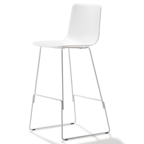 Pato barstol, Welling/Ludvik, hvid, kan anvendes til indretning af mødelokale eller kantine med i elegant stil