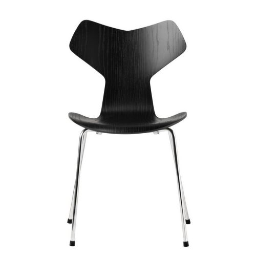 Grand Prix™ stol i sort kan anvendes rundt om mødebordet