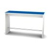 High cube / lite cube højbord, farvet blå bordplade, kan anvendes til udstiling