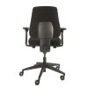 Ven Office 3 kontorstol med armlæn, sort stof