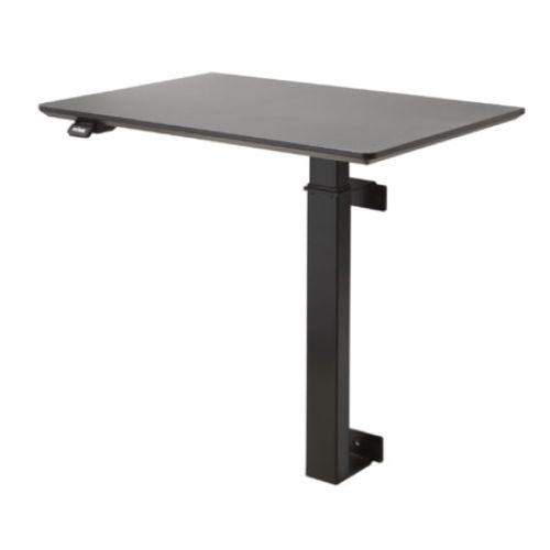 Raw væghængt skrivebord er en elegant måde at fastgøre et bord til vægen