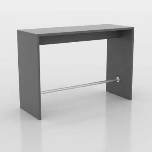 Lite cube, højbord i grå kan anvendes til indretning af lounge