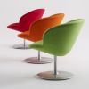 Capri lounge stol, smart lille lænestol i mange farver på søjlestel, smukt design på Capri stolen