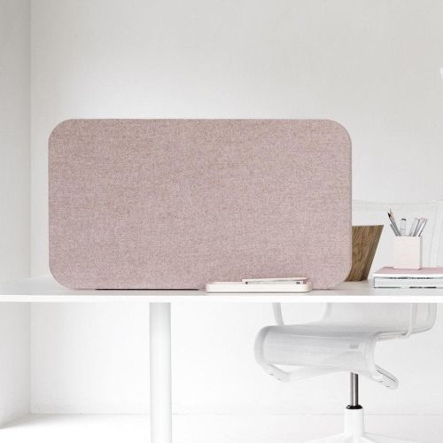 Mood Fabric bordskærm, lydabsorbenrende bordskærm til reducering af støj, velegnet til indretning af supportfunktion