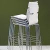 WHISPER høj stol, kan stables, kan anvendes til indretning af café