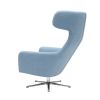 Havana loungestol med høj ryg i lys blå, yderligere komfort og flere anvendelsesmuligheder