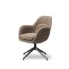 Swoon swivel stol  med sort lakeret stil for det eksklusive look.