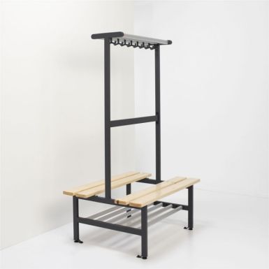 Tertio garderobe med bænk