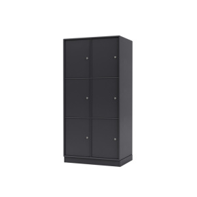 montana lockers l1224 6doors anthracite plinth perspective-min 0