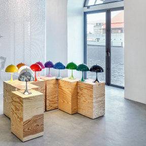 panthella-mini-ph-5-louis-poulsen-showroom-kuglegaarden-copenhagen-denmark