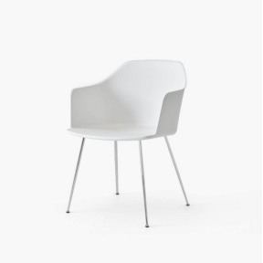 rely hw33 white plastic shell w. chrome base 1-min