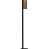 Frost touch free desinfektionsdispenser i kobber med gulvstander