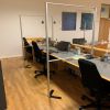 AKUPRO plexiglasskærm til retten