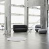 Clay sofa, puf og loungestol er velegnet til indretning af f.eks. foyer, kontor og loungeområde
