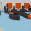 Modul sofaer matcher med akustik billeder
