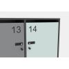 Quadro lockers skab med brevindkast er næsten som en postkasse