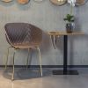 Pocket bord - minimalistisk cafebord med tidsskriftsholder