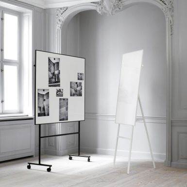 One mobil enkeltsidet whiteboard