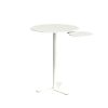 Bukto bord vist som 65 cm i mat hvid, med underliggende bord