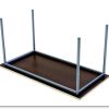 IF bord med fuld sarg, International Furniture A/S