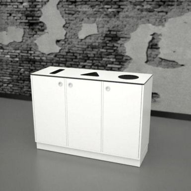 Quadro Miljøstation affaldssortering