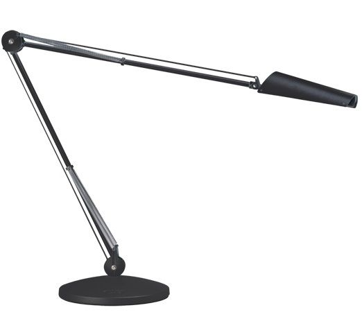 Air LED arbejdslampe i sort, Glamox Luxo
