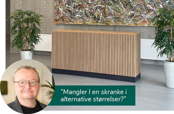 Lamelskranke med sort bund