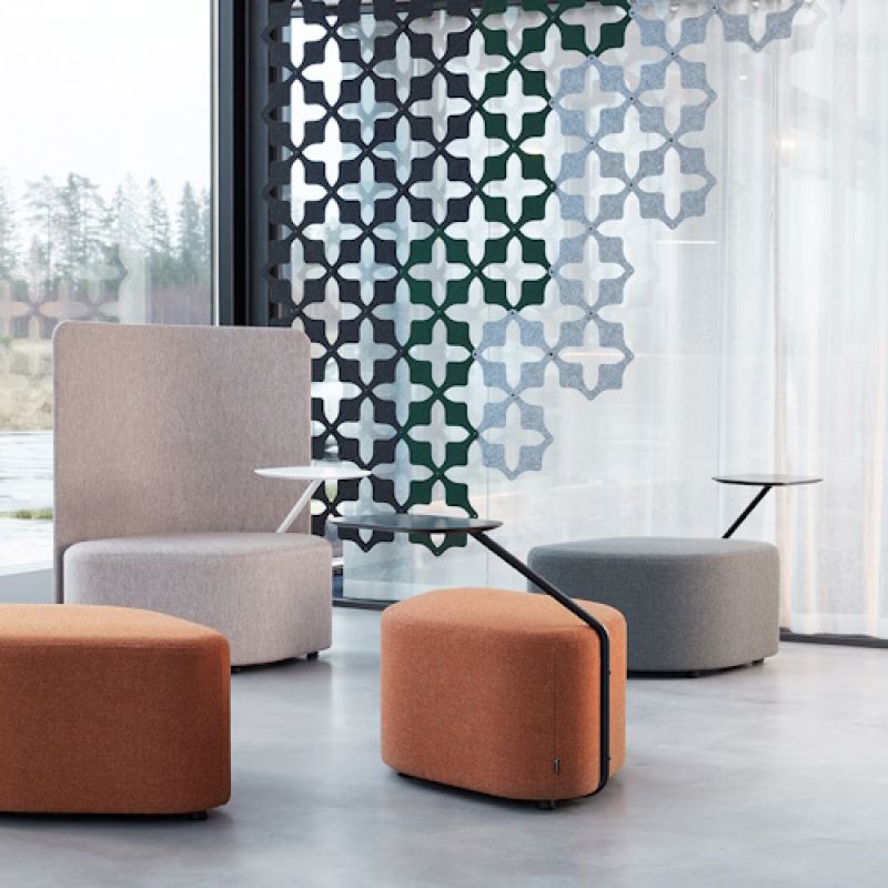 Romboseat - Elegant Fleksibelt Siddemøbel