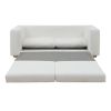 Victor sofa i hvid er en 2 personers sovesofa, der let kan forvandles til en dobbeltseng
