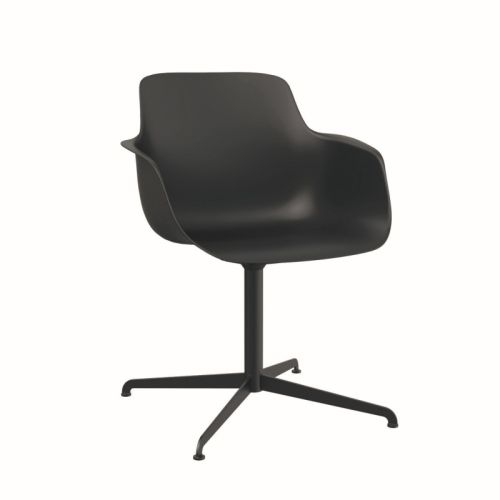 Gate Reflect II stol med drejefunktion flot og let stil til brug i møde- eller konferencelokalet.