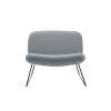 Java lounge stol i grå er anvendelig til indretning af f.eks. kontor, mødelokale, venteområde og foyer