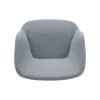 Clay loungestol i grå består af flotte detaljer, der kommer til udtryk fra alle vinkler