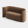 Proto sofa med åben ryg. Skaber en afslappende atmosfære i loungeområdet eller venteværelset.