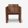 BK10 spisebordsstol teak front