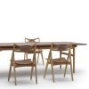 CH327 mødebord, Design Hans J. Wegner, spisebord af hårdttræ, kan anvendes til indretning af mødefaciliteter