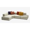 Alphabet™ sofa i lyse nuancer designet af Piero Lissoni.