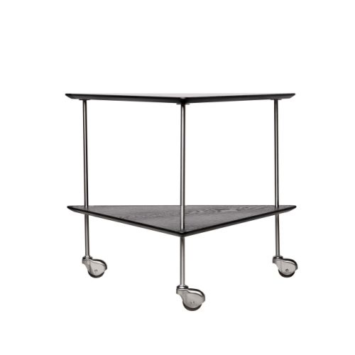 AJ™ Trolley bord i stilrent rustfrit stål