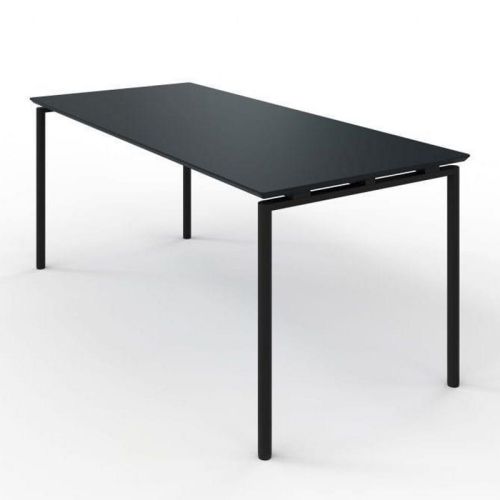 ZIGNAL kantinebord i sort, kan anvendes til indretning af auditorie
