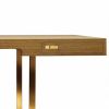 CH110 skrivebord, Hans J. Wegner, skrivebord i træ, minimalistisk skuffegreb, detalje, kan anvendes til indretning af kontor