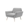 Scope loungestol i lysegrå er en moderne loungestol i en høj kvalitet
