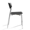 PURE, sæde og ryg er lavet af PUR gummi, ergonomisk og behagelig