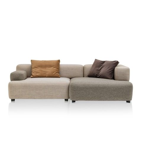 Alphabet™ sofa fås i utallige farvekombinationer. Få indretningsløsninger af vores konsulent