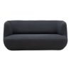 Clay sofa i sort er særdeles anvendelig til indretning af både offentlige og private miljøer
