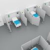 Screen IT Health & Care smitteskærm til sengeafsnit på hospitaler