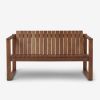 BK12 Lounge sofa teak front