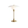 PH 3½-2½ Bordlampe guld, designet af Poul Henningsen