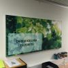 Akustik vægbillede, lyddæmpende panel med print til indretning af institutioner og mødelokaler B:160 x H:80