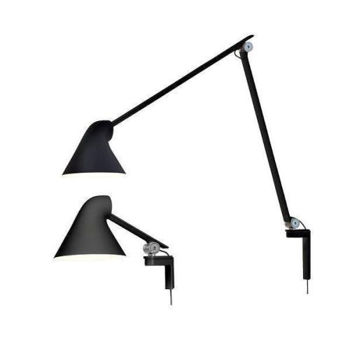NPJ væglampe, med kort eller lang arm, kan anvendes til loungeområder og læsekrog
