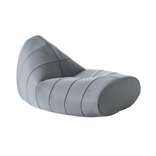 Sitt sækkestol i grå er en klassisk sækkestol, der består af et unikt design, designet af Susanne Grønlund