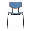 VLA26 Vega stol kan fås med polstring i flotte farver af både ryg og sæde.